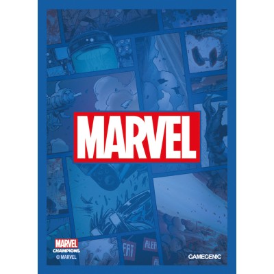 Marvel Champions Fundas Azules GameGenic (50 + 1)