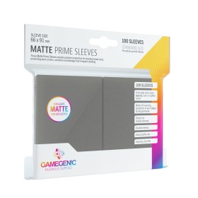 Fundas Matte Prime Standard Gris 66 x 91 mm (100) GameGenic