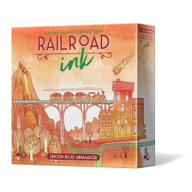 Railroad ink: Edición Rojo abrasador