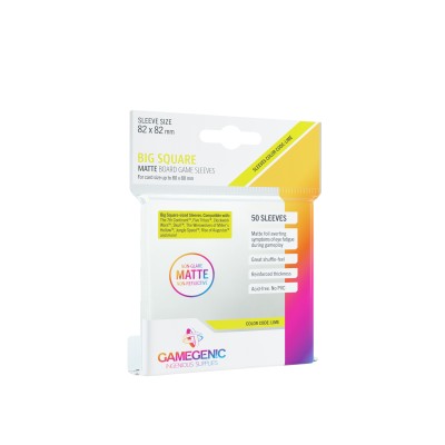 Fundas Matte Big Square 82 x 82 mm GameGenic (50)